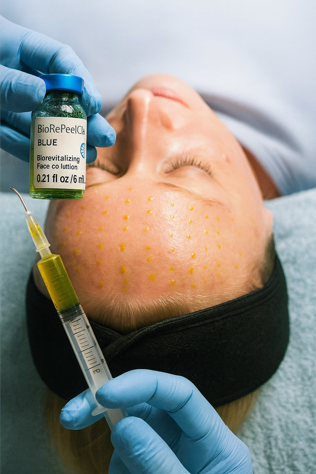 Chemical peel treatment with BioRePeel product