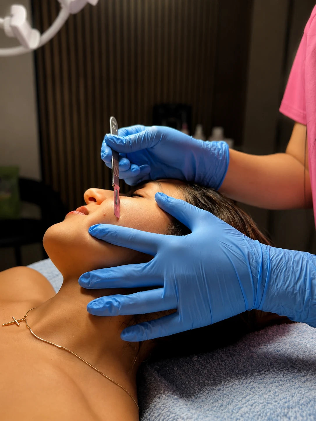Dermaplaning facial at Body by Shae